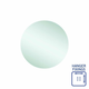 Thermogroup Rio Polished Edge Round Mirror 500mmØ - With Hangers