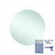 Thermogroup Rio Polished Edge Round Mirror 600mmØ - Glue-to-Wall and Demister