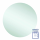 Thermogroup Rio Polished Edge Round Mirror 800mmØ - With Hangers