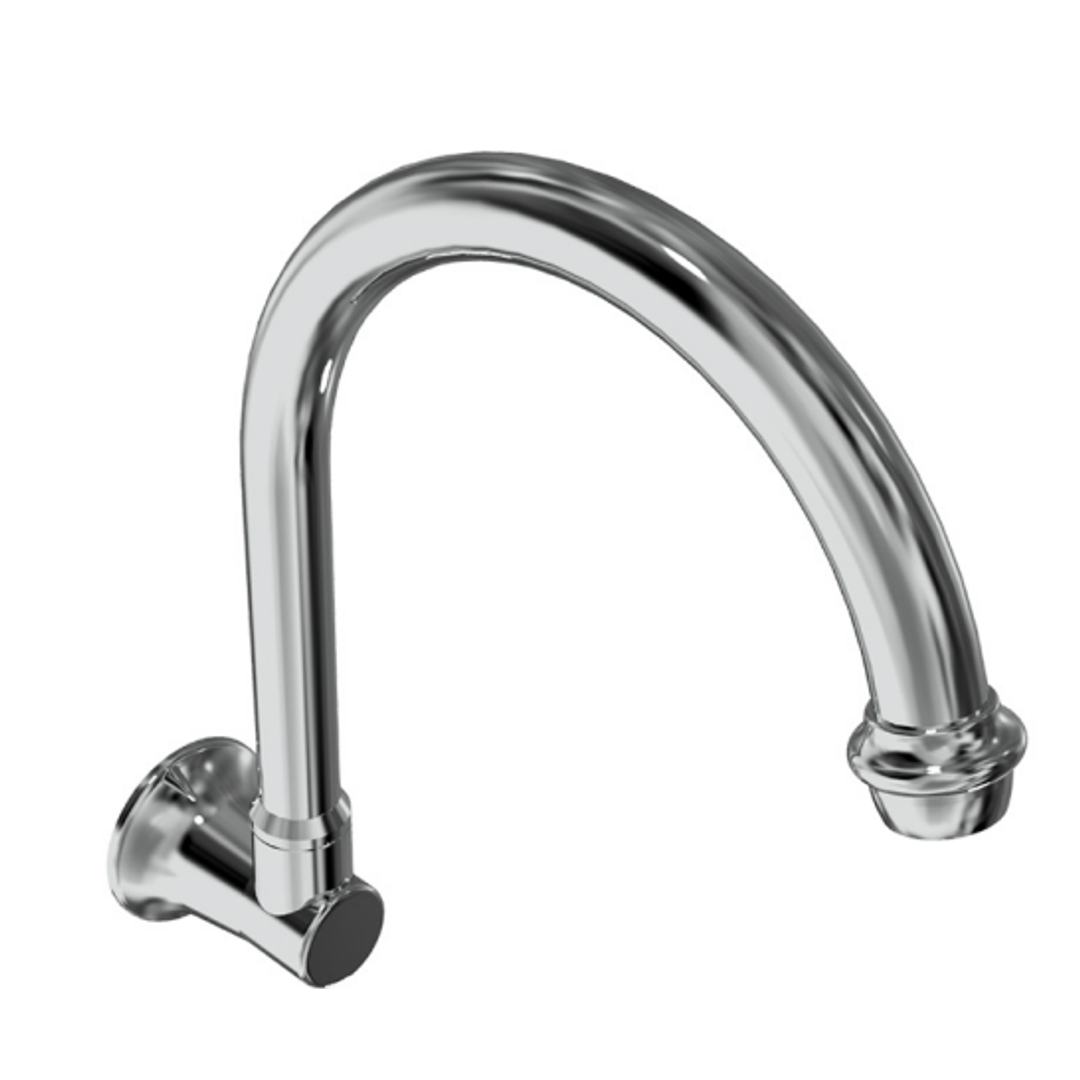 Ram Merino Hob Sink Gooseneck Spout 175mm Chrome