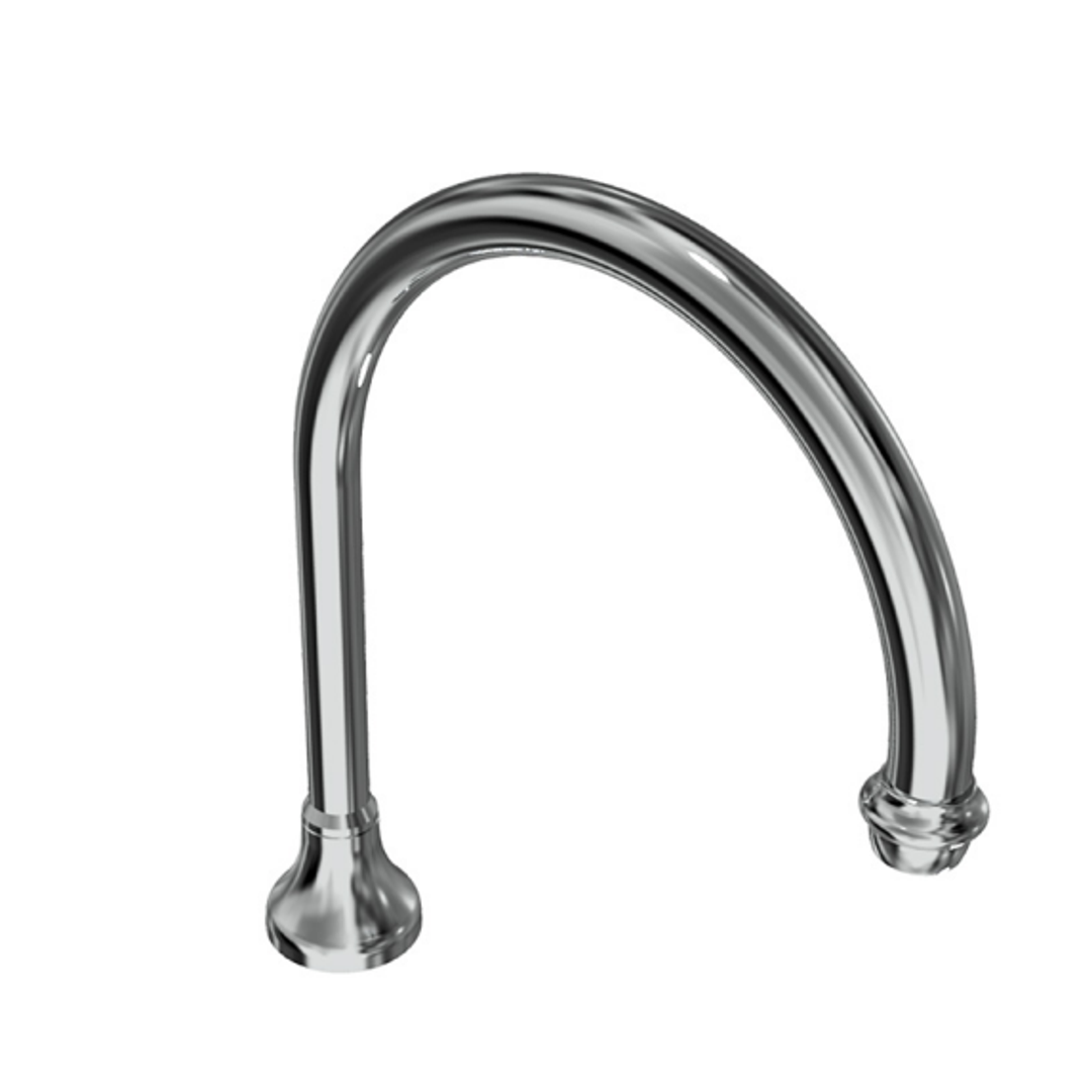 Ram Merino Hob Spa Spout 200mm Gooseneck Chrome