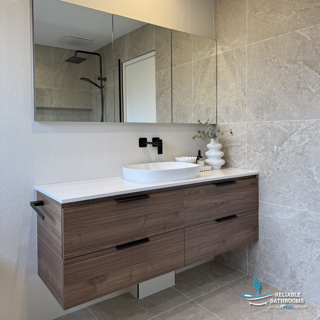 Timberline Nevada Plus 1200mm  Wall Hung Vanity Silk Surf Top Ceramic Basin