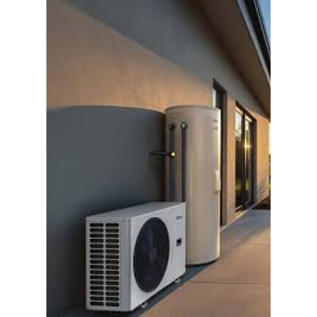 Rinnai Enviroflo S Series 250L Split Heat Pump 7Kw Compressor 2.4Kw Backup Element