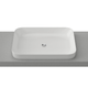 Timberline Rome Ceramic Semi Inset Basin Gloss White