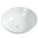 Zumi Ronda Basin 405X405X130Mm Matte White With 40Mm Matte White Pop Up Waste &  Adaptor