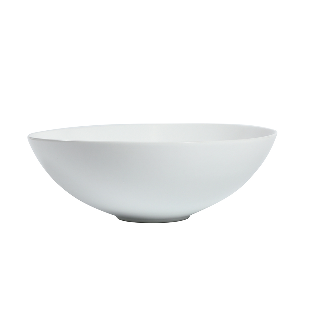 Zumi Ronda Basin 405X405X130Mm Matte White With 40Mm Matte White Pop Up Waste &  Adaptor