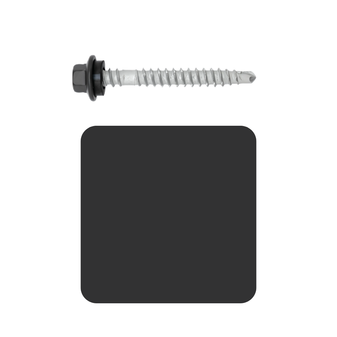 Roofing Screw Timber/Metal M6# 25mm Colorbond (1000 Pack)