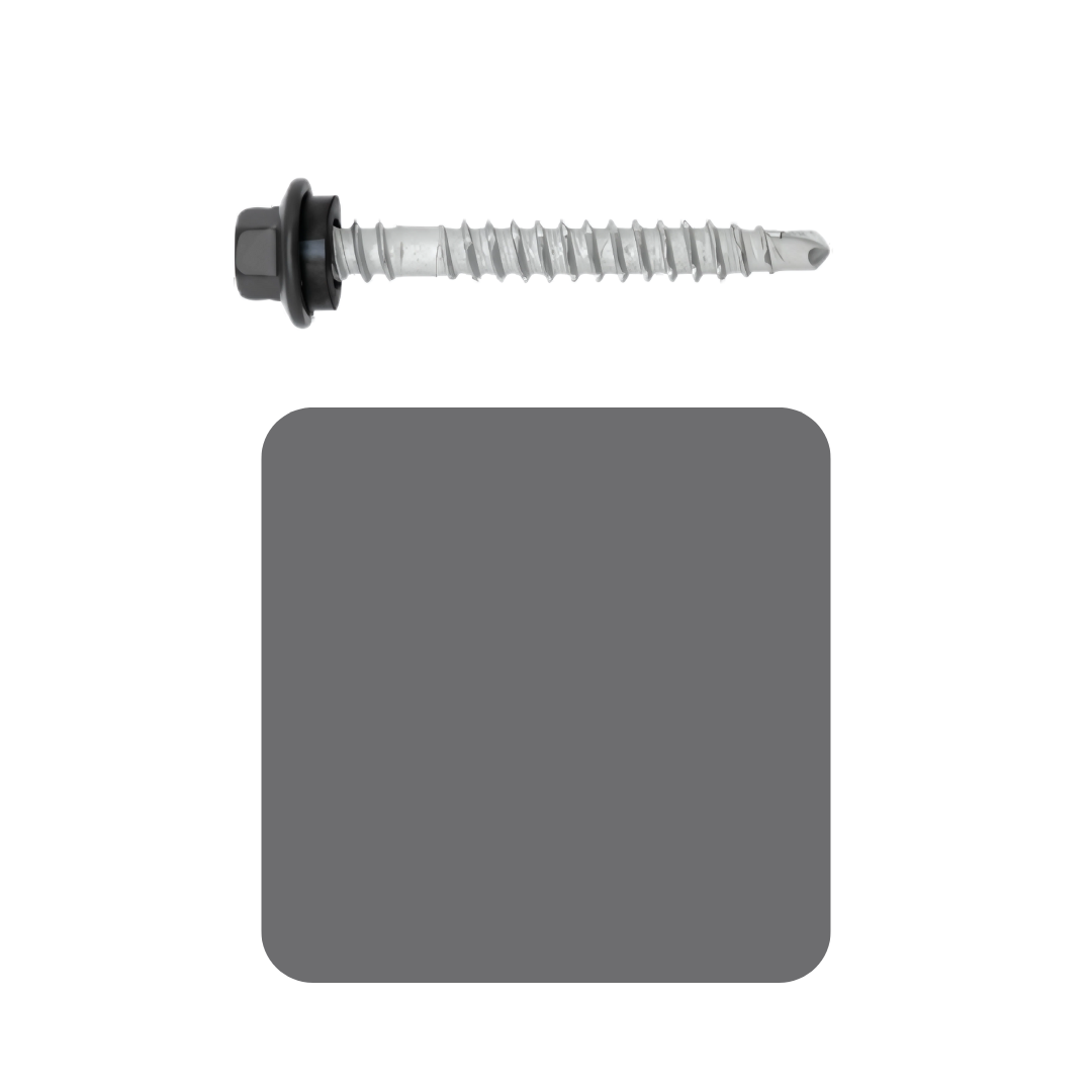 Roofing Screw Timber/Metal M6# 25mm Colorbond (1000 Pack)