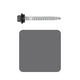 Roofing Screw Timber/Metal M6# 25mm Colorbond (1000 Pack)