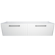 Timberline Saba Wall Hung Vanity 1800mm Double Bowl
