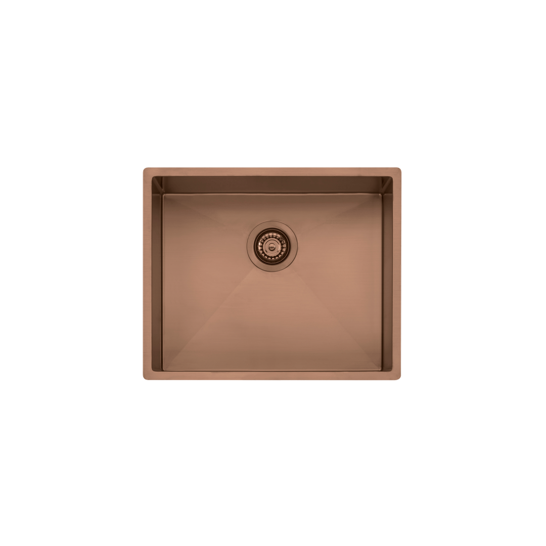 Oliveri Spectra Single Bowl Sink Nth - Copper