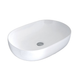 SEIMA ARKO CERAMIC ABOVE COUNTER ELIPSE BASIN GLOSS WHITE 600X415X155MM