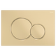 Fienza Sigma Round Button Flush Plate To Suit Geberit Cistern Urban Brass Sig41-Ub