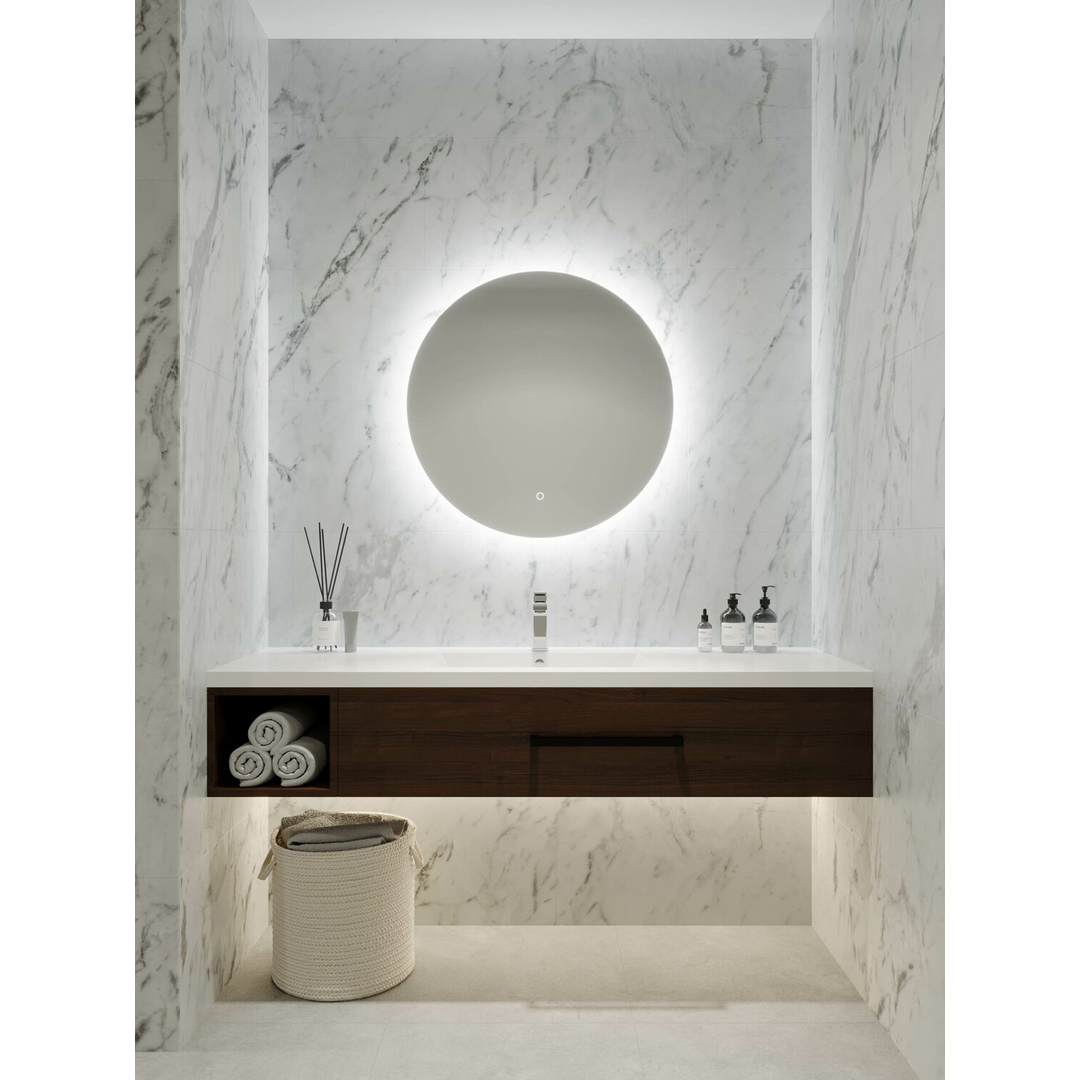 Remer S-Series 800 Round Backlit Led Mirror Demister