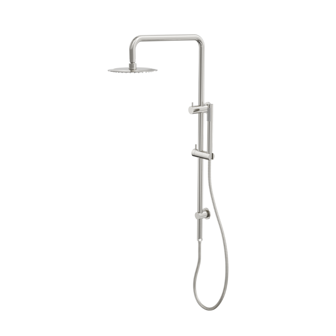 Linsol Sofia Shower Combo With Slim Handpiece And 200Mm Round Head Brushed Nickel
