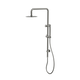 LINSOL Sofia Shower Combo With Slim Handpiece And 200Mm Round Head Gunmetal