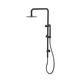 LINSOL Sofia Shower Combo With Slim Handpiece And 200Mm Round Head Matte Black