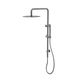 LINSOL Sofia Shower Combo With Slim Handpiece And 300Mm Round Head Gunmetal