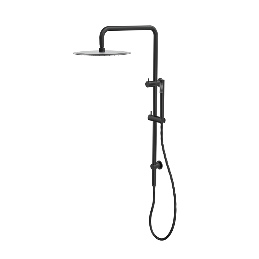Linsol Sofia Shower Combo With Slim Handpiece And 300Mm Round Head Matte Black