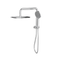 LINSOL Sofia Short Shower Combo With Multifunction Hand Piece & 300Mm Round Head Chrome
