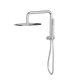 LINSOL Sofia Short Shower Combo With Slim Handpiece And 300Mm Round Head Chrome