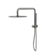 LINSOL Sofia Short Shower Combo With Slim Handpiece And 300Mm Round Head Gunmetal