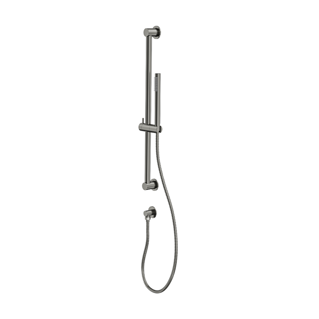 Linsol Sofia Sliding Shower Rail With Slim Handpiece Gunmetal