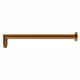 LINSOL Sofia Round 400Mm Shower Wall Arm Aged Bronze