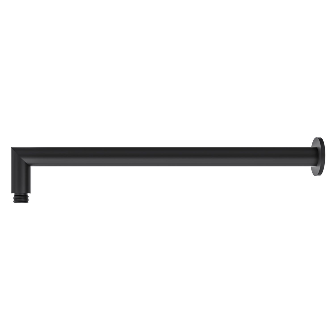 Linsol Sofia Round 400Mm Shower Wall Arm Matte Black