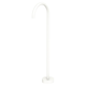Fienza Gooseneck Floor Mounted Bath Outlet Kaya Matte White