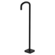 Fienza Tono Freestanding Floor Mounted Bath Outlet Matte Black