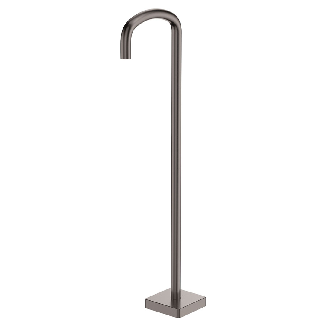 Fienza Tono Freestanding Floor Mounted Bath Outlet Gun Metal