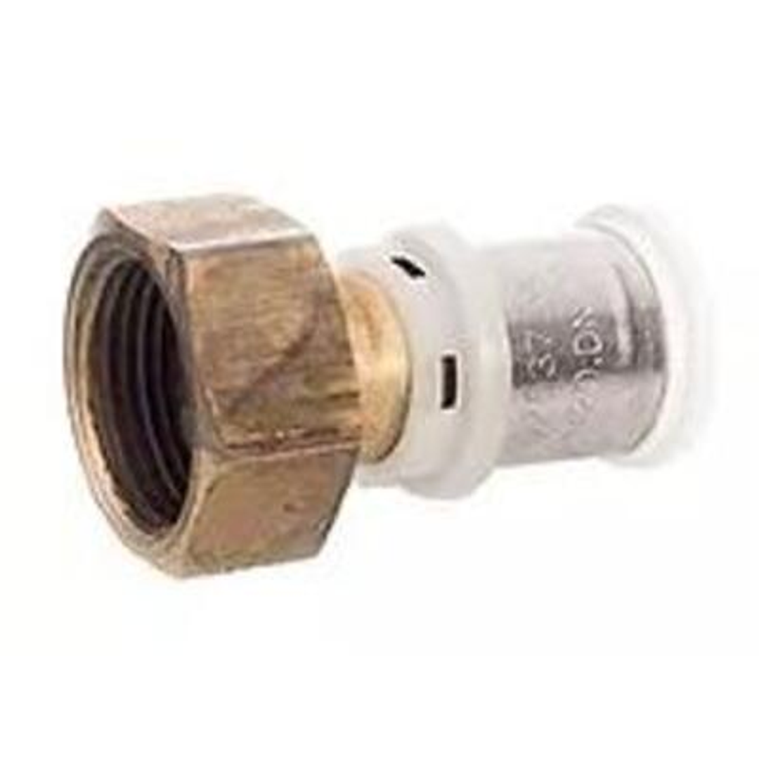 Procrimp No.62 Loose Nut Tap Connector 16P X 12Fi Adaptor - Flat Seat