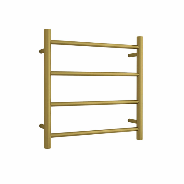 Thermorail STRAIGHT/ROUND 550X550X122MM 41W 4 BARS-BRUSHED GOLD
