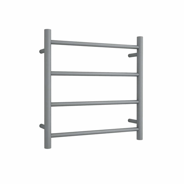 Thermorail STRAIGHT/ ROUND 550X550X122MM 41W 4 BAR GUN METAL