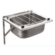 Stainless Cleaners Sink C/W Grate  Brackets Plug&Waste
