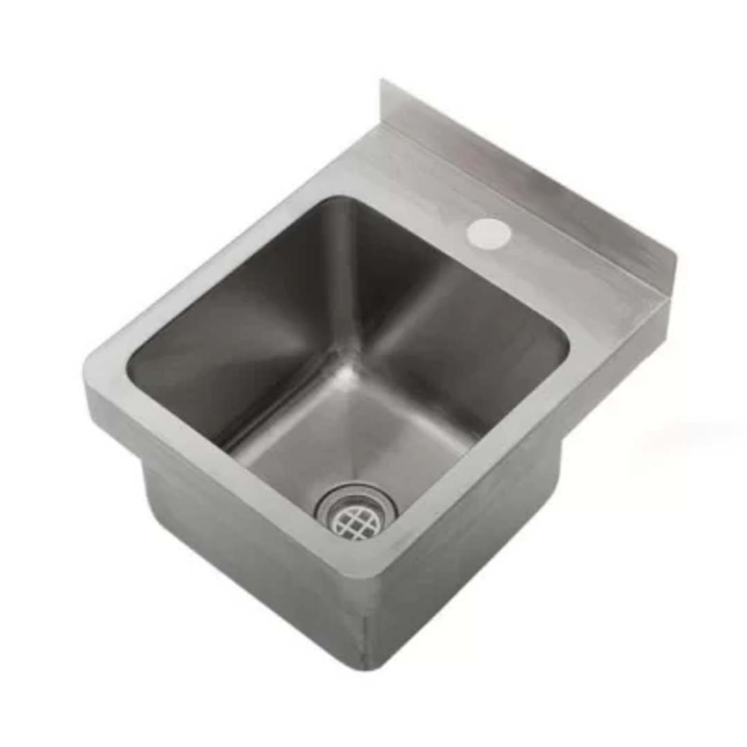 Interchange Uptown Wall Basin Slimline S/S 1 Tap Hole 300 X 355 X 200 Ss300Wb