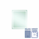 Thermogroup Ablaze Rectangle Mirror with Sandblasted Border with Demister