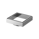 Linkware Floor Tile Insert 316 100Mm Chrome Sst636Ch