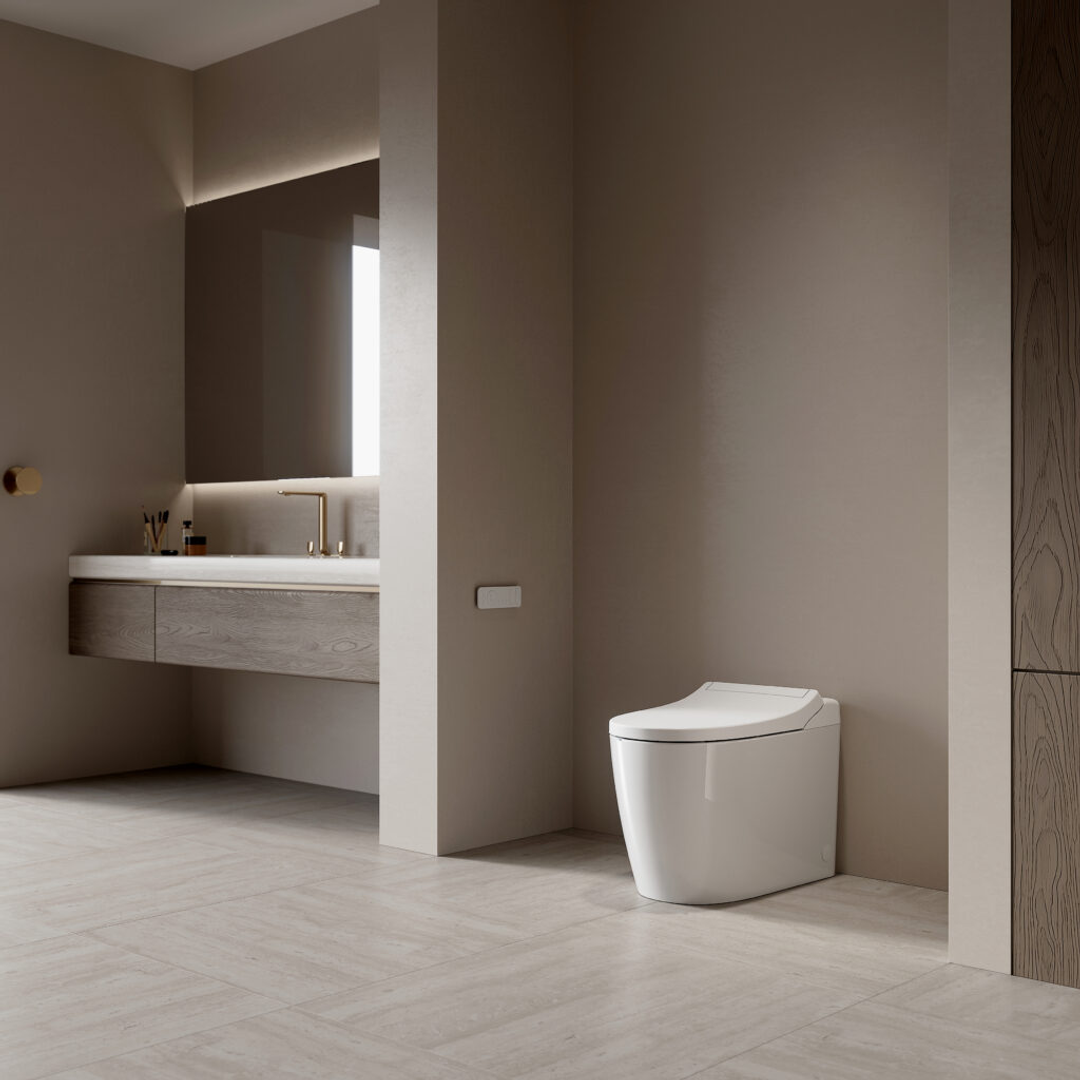 St George Byron Intelligent Toilet Suite White