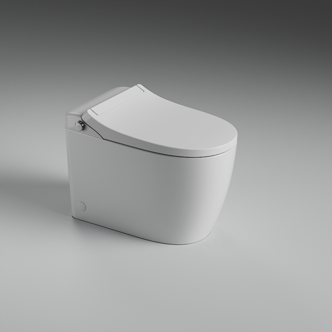 St George Byron Intelligent Toilet Suite White