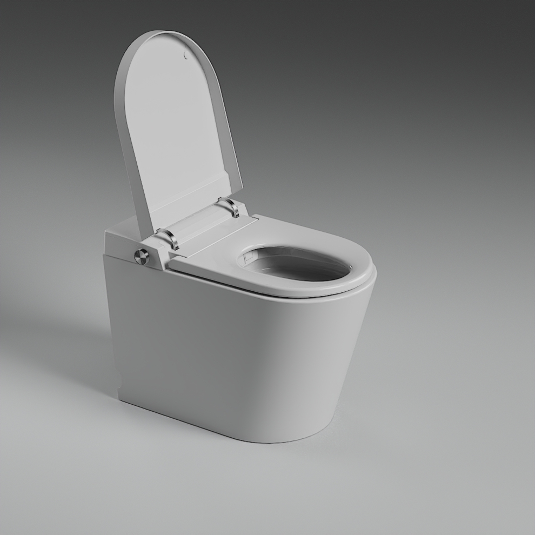 St George Coogee Intelligent Toilet Suite Gloss White
