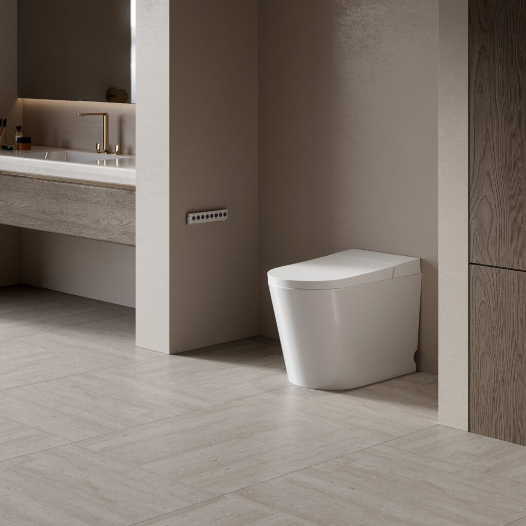 St George Coogee Intelligent Toilet Suite Gloss White