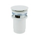 ARCISAN BRASS POP-UP WASTE WITH OVERFLOW MATTE WHITE BY STREAMLINE