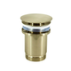 Streamline Arcisan Brass Pop Up Waste No Overflow Brushed Brass Pvd