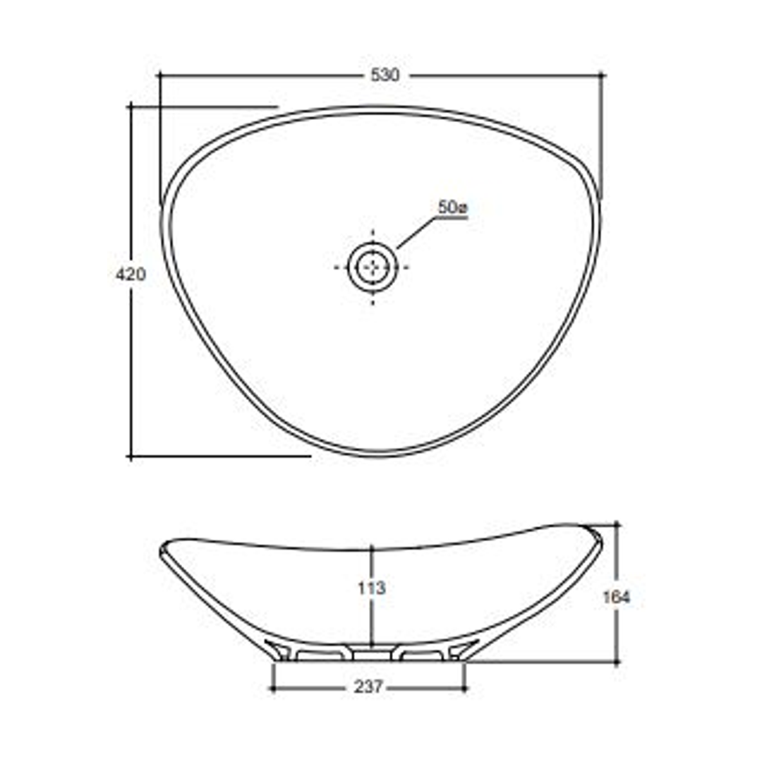 Studio Bagno Sinfonia Above Counter Basin