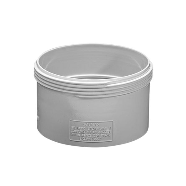 STORMWATER STRAIGHT COUPLING 75MM