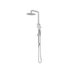 Bella Vista Dual Shower Rail Round Chrome