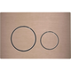 Best BM Geberit Sigma 20 Round Dual Flush Button Brushed Bronze