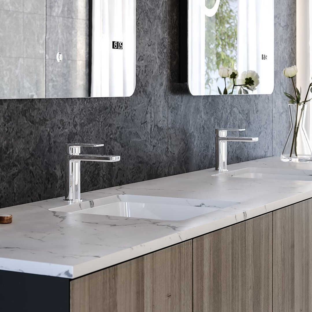 Streamline Kibo Basin Mixer Brushed Gun Metal
